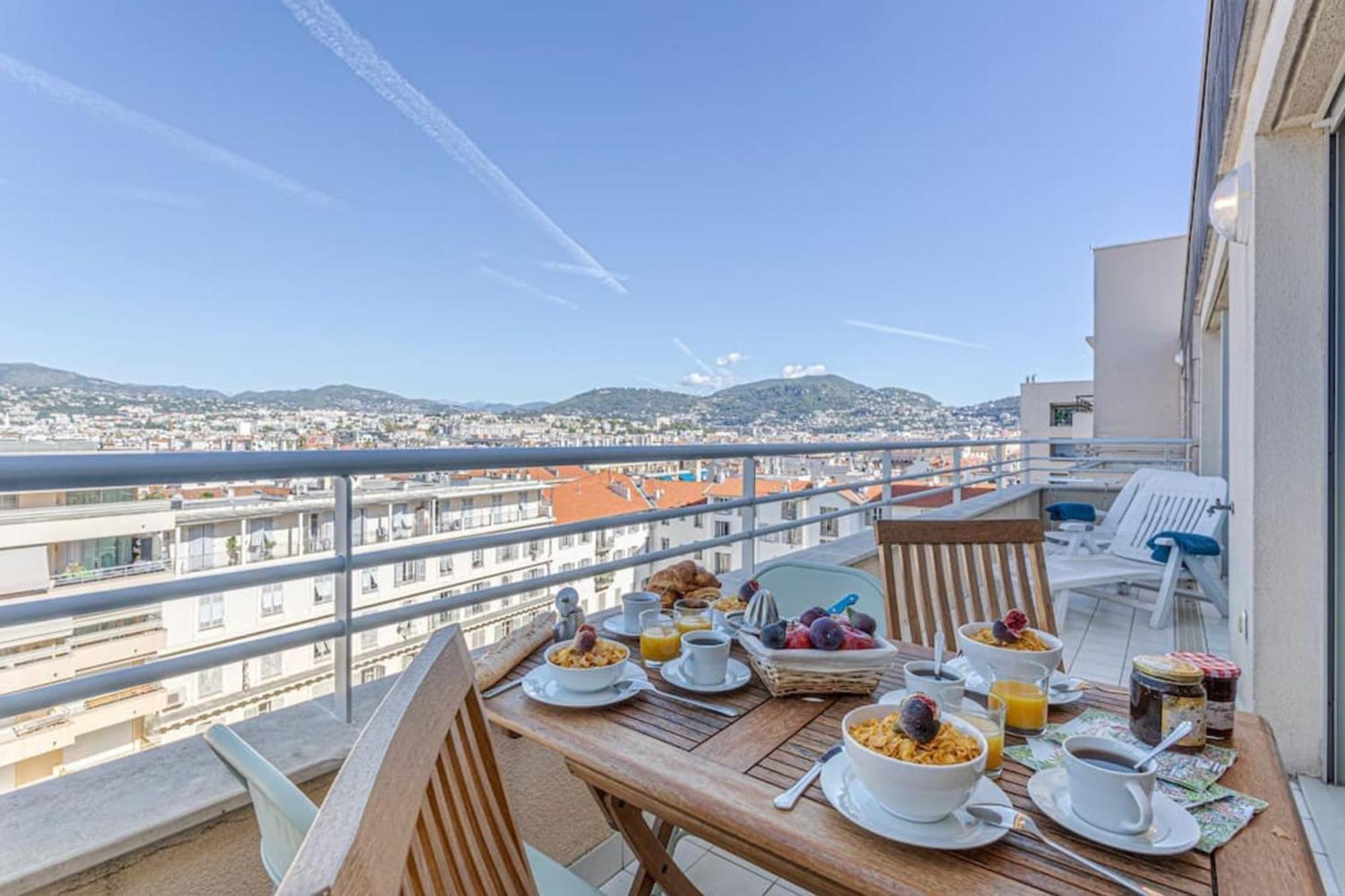 Palais Med - Palais Mediterraneen - Panoramic View Nice Buitenkant foto